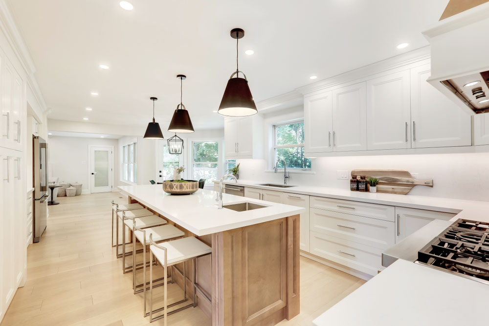 Kitchen Remodeling Explore stunning photos of a renovated luxury kitchen and dining room. Modern, trendy, exclusive, and amazing design await.