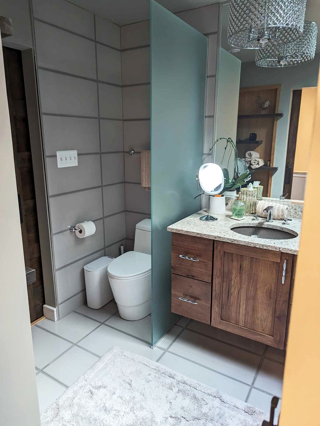 Brown Bathroom The Bludis Family